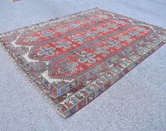 Turkish rug, Vintage rug, Kitchen rug, Boho decor rug 8.2 x 10.6 ft Turkey rug, Livingroom rug, Floor rug , Area rug, Large rug RLO1676
