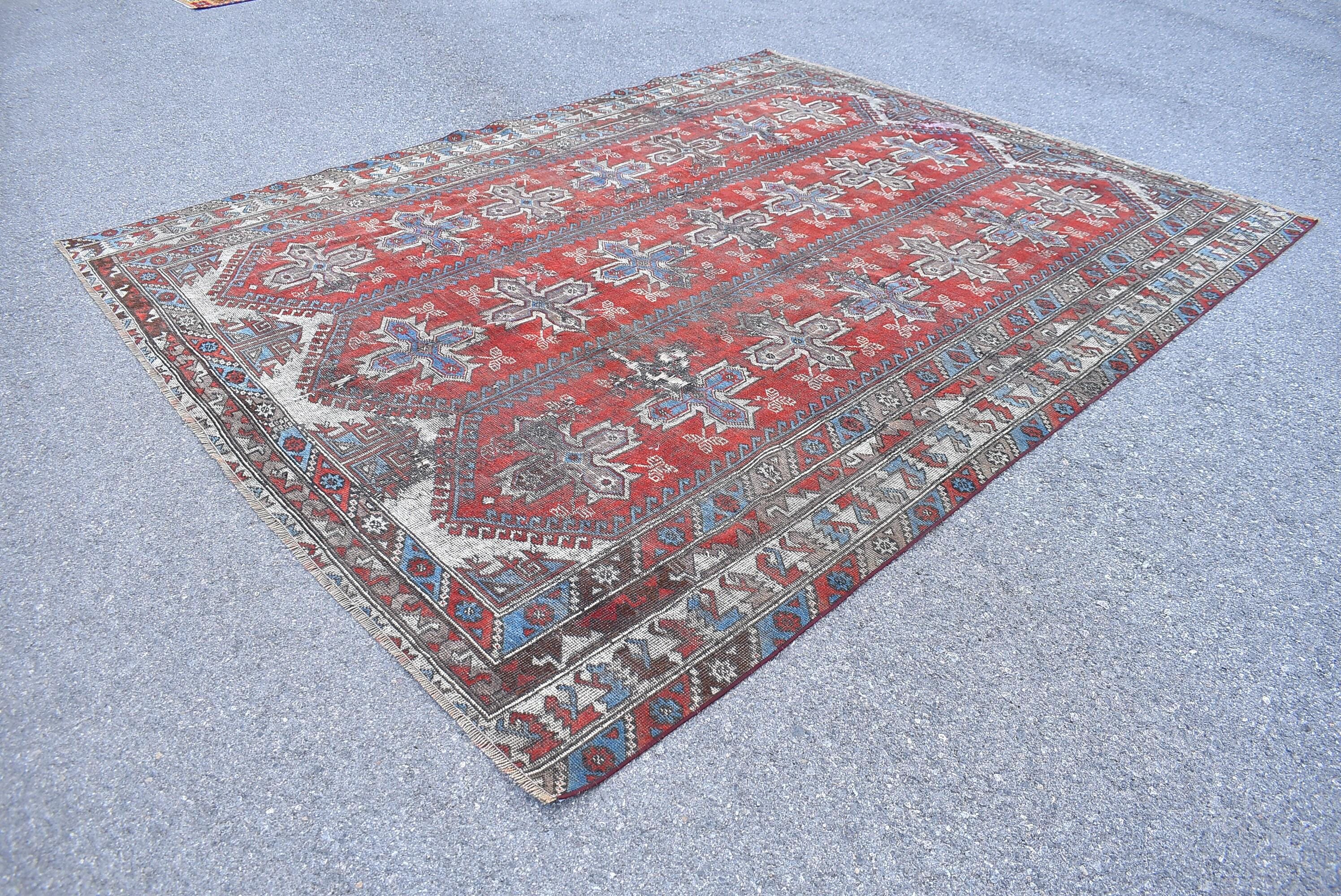 Turkish rug, Vintage rug, Kitchen rug, Boho decor rug 8.2 x 10.6 ft Turkey rug, Livingroom rug, Floor rug , Area rug, Large rug RLO1676