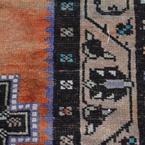 Bohemian rug, Vintage large rug, Turkish rug, Livingroom rug, 3.2 x 5.6 ft, Anatolian rug, Decorative rug, Wool rug, Kitchen rug, RLO1149 image 7