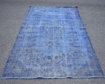 Vintage rug, Turkish rug, Handmade rug, Large rug, Anatolian rug, 5.5 x 9.1 ft  Oriental rug, Bohemian rug, Wool rug , Boho decor RL9298