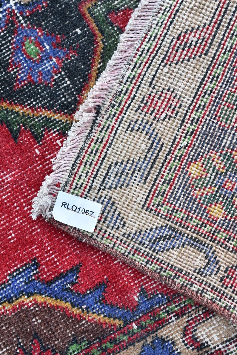 Bohemian Rug, Turkish Rug, Vintage Rug, Area Rug Free Shipping 4.7 X 12 ...