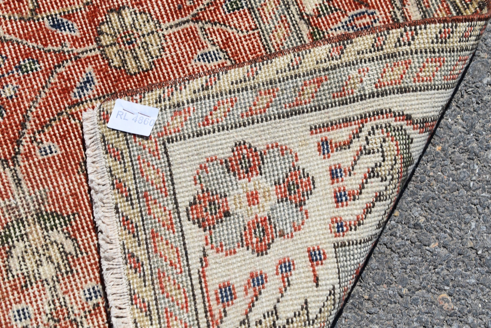Vintage Red Floral Rug Turkish Rug Handmade Rug Large Rug - Etsy