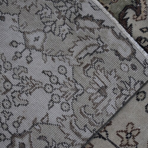 Oushak rug, area rug, turkish rug, vintage shops rug, boho rug Free Shipping 4.7 x 8.6 ft gree color rug, oriental rug, bohemian rug, rugs, RL1811