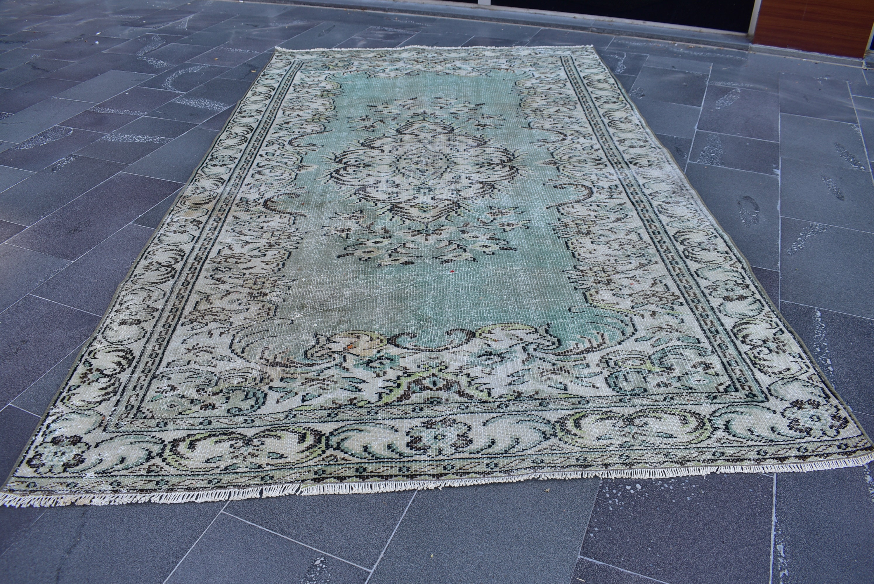 Aphro】トルコ絨毯 月末特価】トルコラグ ベルガマ Bergama（トルコ絨毯）