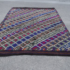 entryway rug RL4632 wedding decor rug anatolian rug bohemian runner rug 4.3 x 12.8 ft boho rug hallway rug vintage rug turkish rug