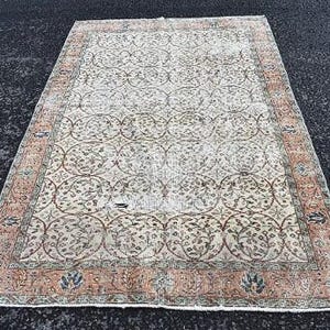 Bedroom Rug, Turkish Rug, Area Rug, Vintage Rug Free Shipping 5.1 x 8.1 Ft Bohemian Rug, Home Decor Rug Handmade Rug Oriental Rug RL2397
