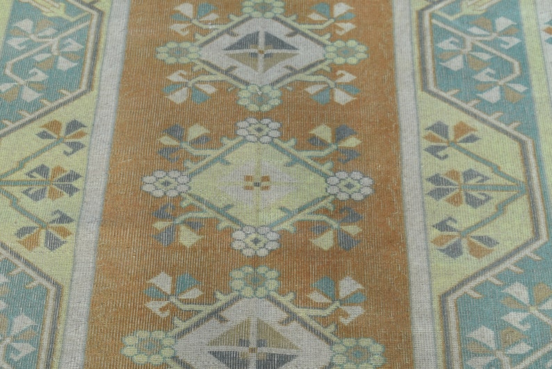 colorful turkish rug, area rug, bohemian rug, Free Shipping 5.5 x 7.8 ft turkey rug, entryway rug, boho rug , bathroom rug, RL8260 image 6