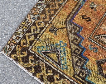 ヴィンテージラグ　トルコラグ トルコラグ、ヴィンテージラグ、廊下ラグ、ランナーラグ、ヘルキラグ 5