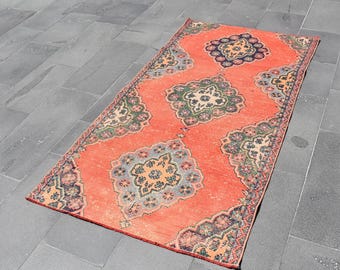 handmade kilim rug , colorful kilim rug , turkey rug , Free Shipping 3.2 x 5.8 ft anatolian rug , bohemian rug , home decor rug , RL9357