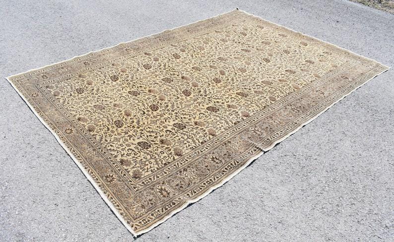 tappeto turco colorato, tappeto da area, tappeto boho, spedizione gratuita 6,4 x 9,2 piedi tappeto turco, tappeto da ingresso, tappeto boho, tappeto da bagno, RL0502