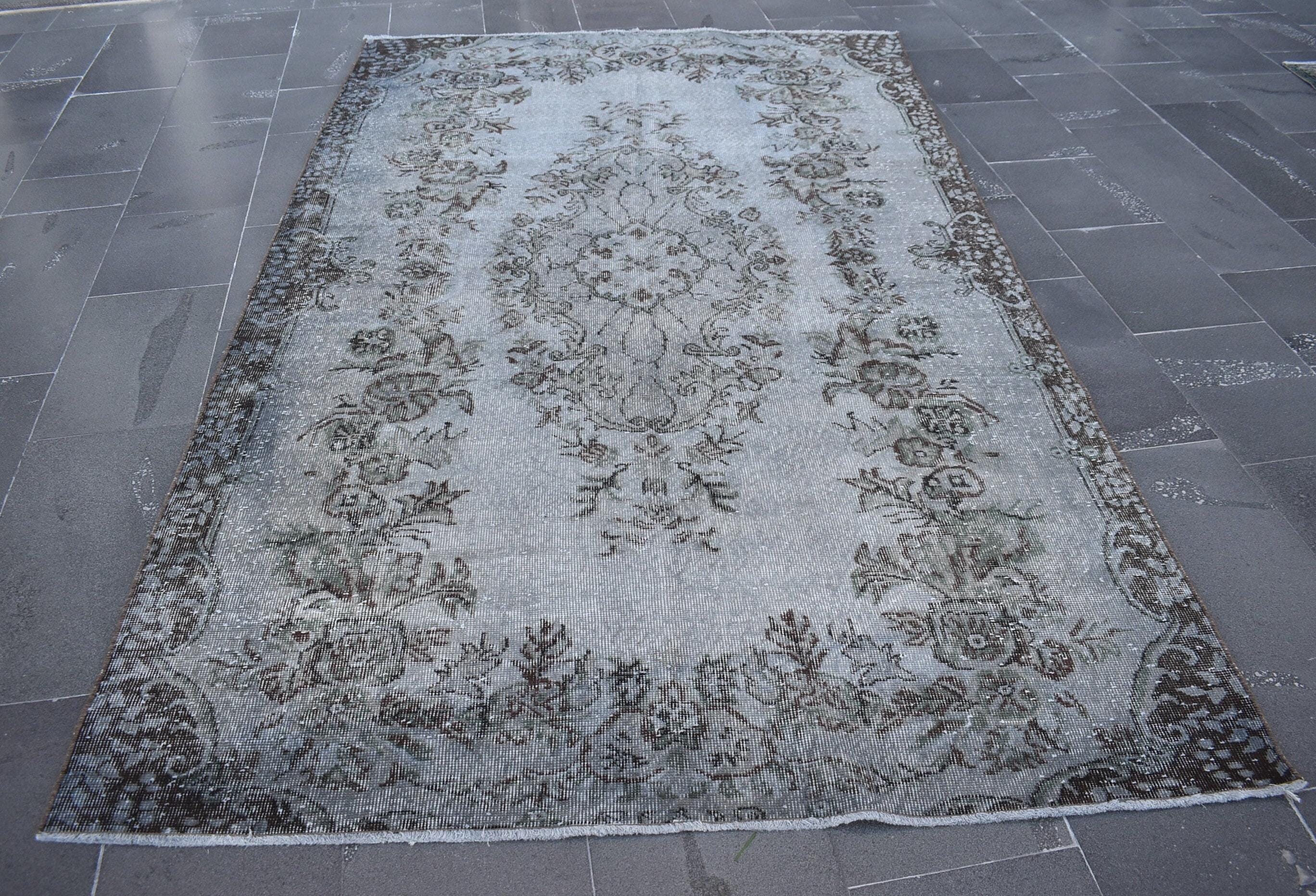 Turkish rug, Tribal large rug, Organic wool rug, Diningroom rug, Bohemian rug, Boho decor rug, Oriental rug, Carpet, 5.4 x 9 ft RL7626