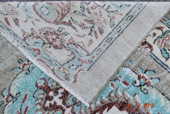 Rugs Rl311 Area Rug Navy Blue Rug Home Decor Rug Turkish Rug