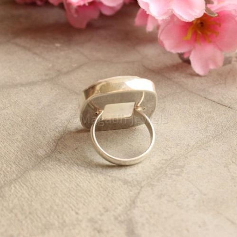 Dainty Ring Boho Ring Handmade Ring 925 Silver Ring Statement Ring Moonstone Ring Gift Ring Gemstone Ring Gemstone Ring
