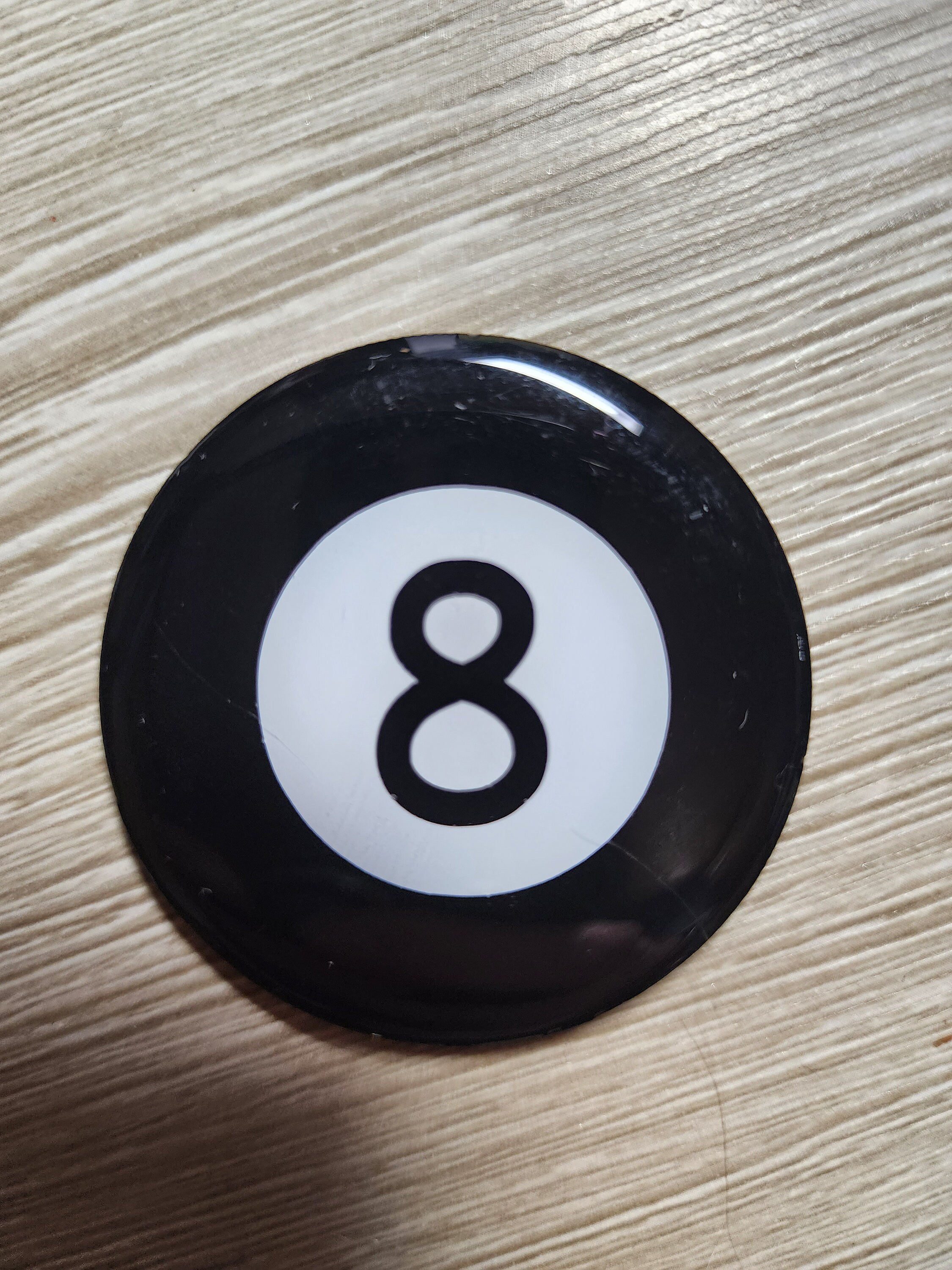 8 Ball Pool / Billiards Pocket Marker, 2 Inch, Let's F'ing Go, Solid