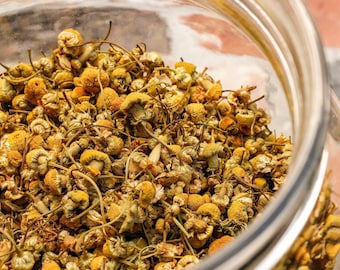 Getrocknete Bio-Kamillenblüten | lose Tee, Kräuter getrocknete Kräuter