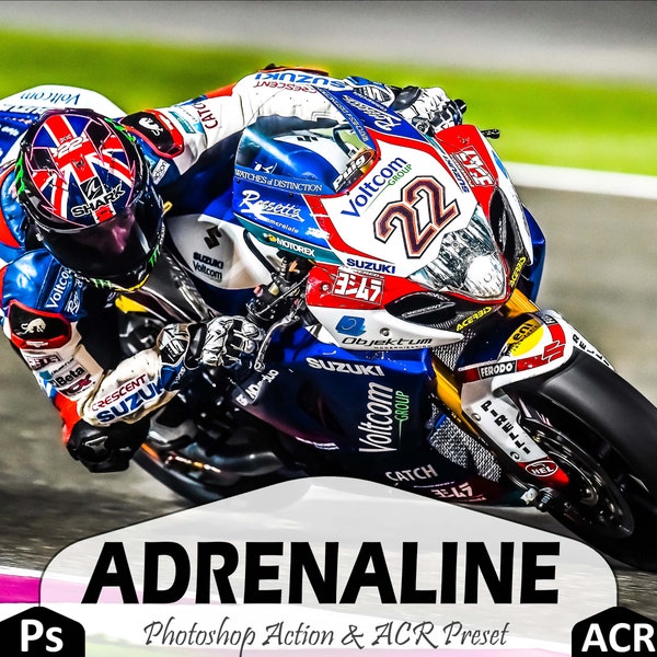 12 Adrenaline Photoshop Actions And ACR Presets, Sport Gym Clean Bright Ps action, HDR Sports, Blogger lifestyle For, Best Clean Tones