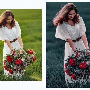 10 Teal And Red Photoshop Actions And ACR Presets, Moody Dramatic Blogger Ps Action, Best Wedding Filter Editing, Instagram For Film Theme image 9