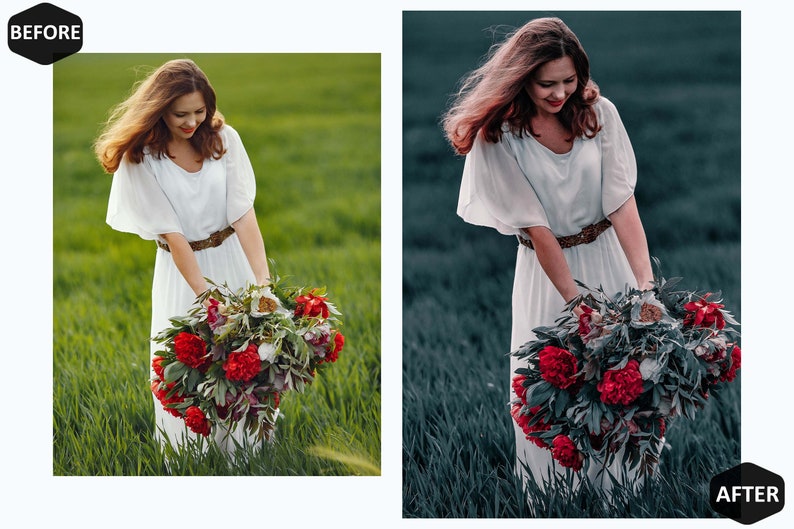 10 Teal And Red Photoshop Actions And ACR Presets, Moody Dramatic Blogger Ps Action, Best Wedding Filter Editing, Instagram For Film Theme image 9