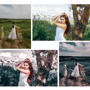 10 Teal And Red Photoshop Actions And ACR Presets, Moody Dramatic Blogger Ps Action, Best Wedding Filter Editing, Instagram For Film Theme image 4