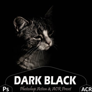 36 Dark Black Photoshop Actions And ACR Presets, Creative Outdoor Ps action, Deep Moody, Blogger lifestyle For, Best Clean Tones