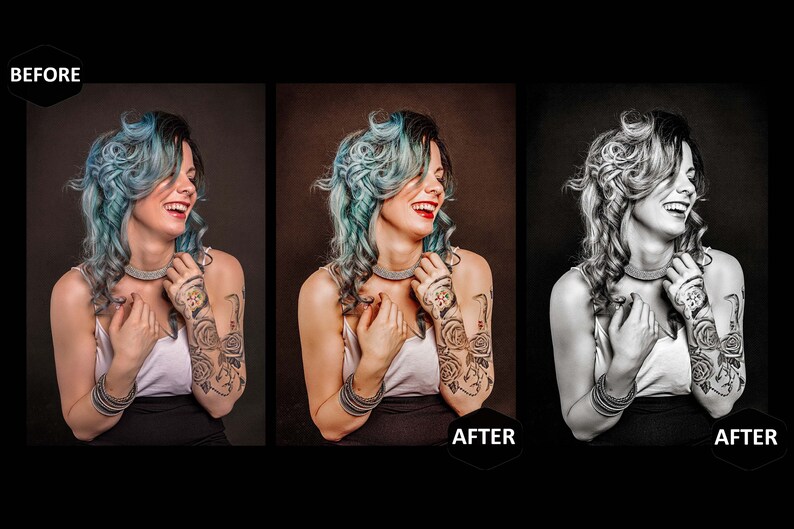 10 Mobile Lightroom Presets Tattoo Art Preset Skin Theme Etsy