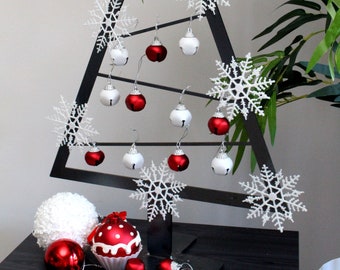 Christmas Tree Table Top Modern Metal Alternative Christmas Tree and Space Saving