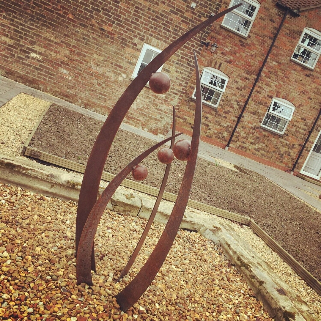 Garden Sculpture Family Inspired UK Made, Metal Garden Ornament Etsy UK