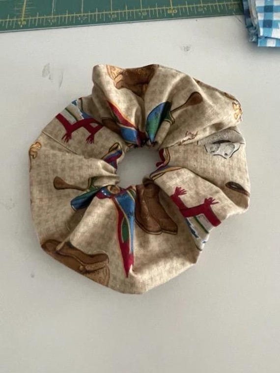 western Cowgirl scrunchie