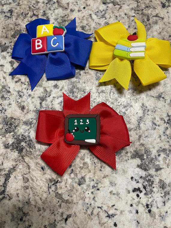 school house hair clips