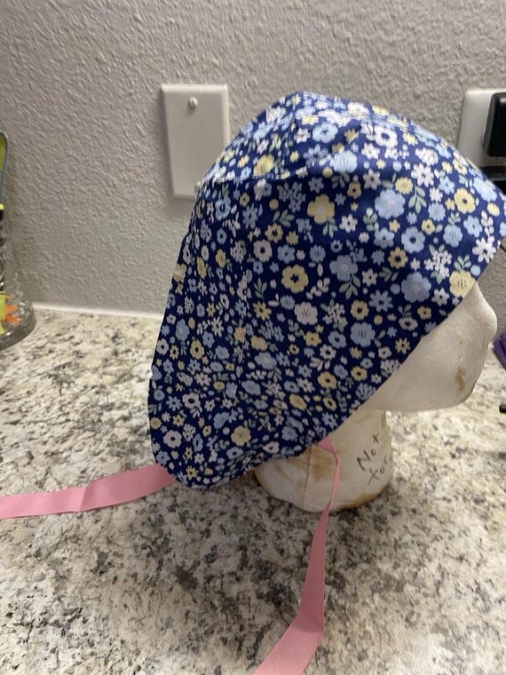 ponytail scrub hat