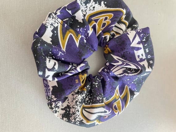 Baltimore Ravens scrunchie