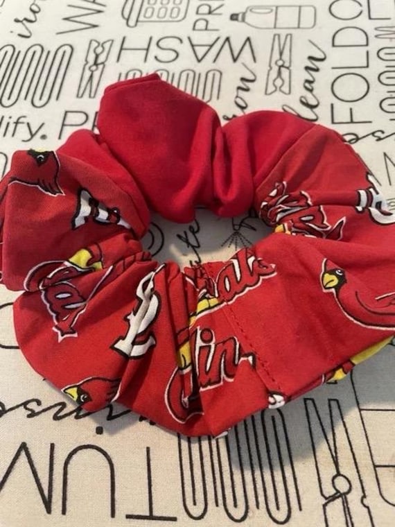 St Lois Cardinals scrunchie