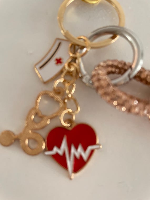 nurses purse, boot, or key chain charms
