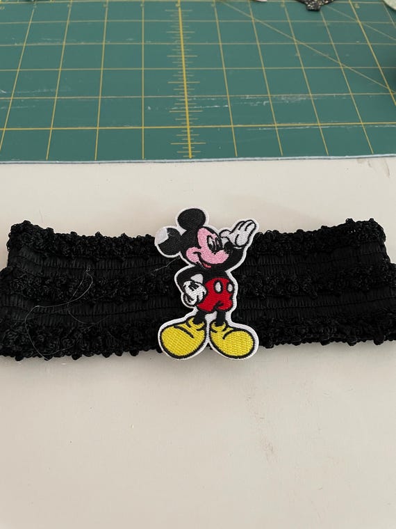 Mickey or Minnie Mouse baby headbands