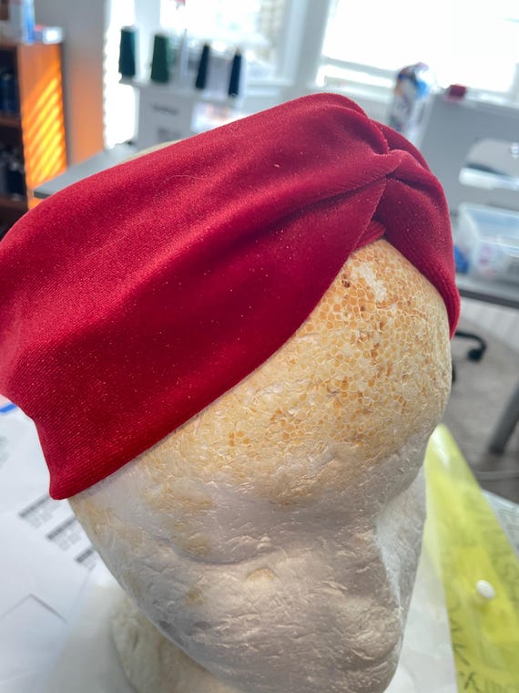 Red glittery headband