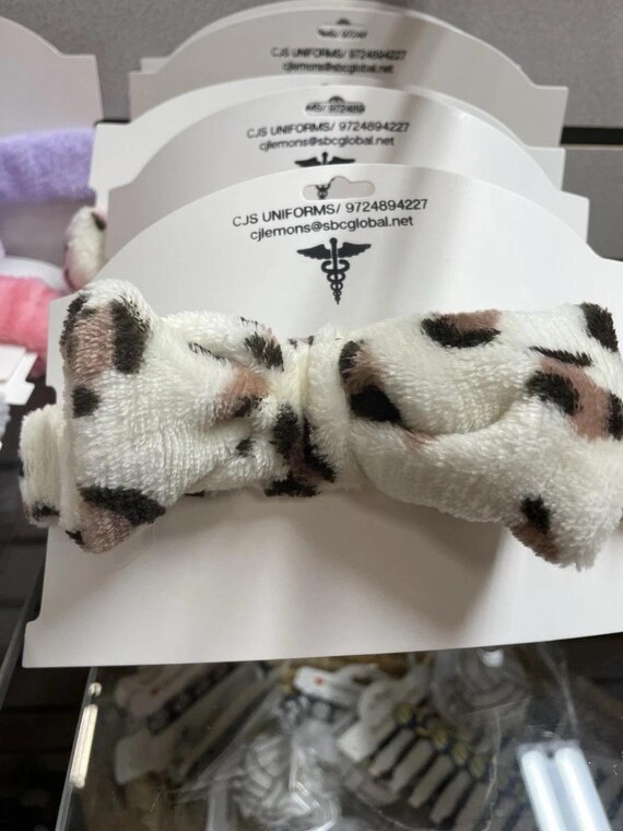 fleece spa headbands