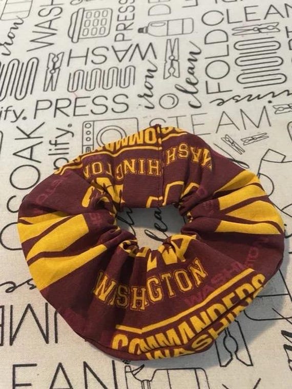 Washington commanders scrunchie