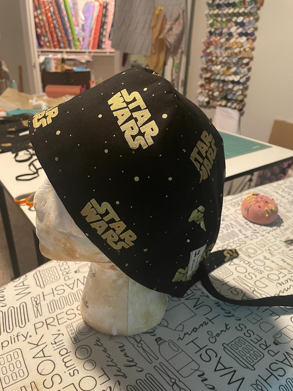 Star Wars Tie Back Scrub Hat