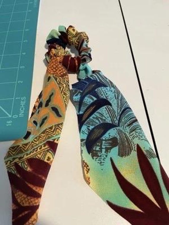 scrunchie with scarf