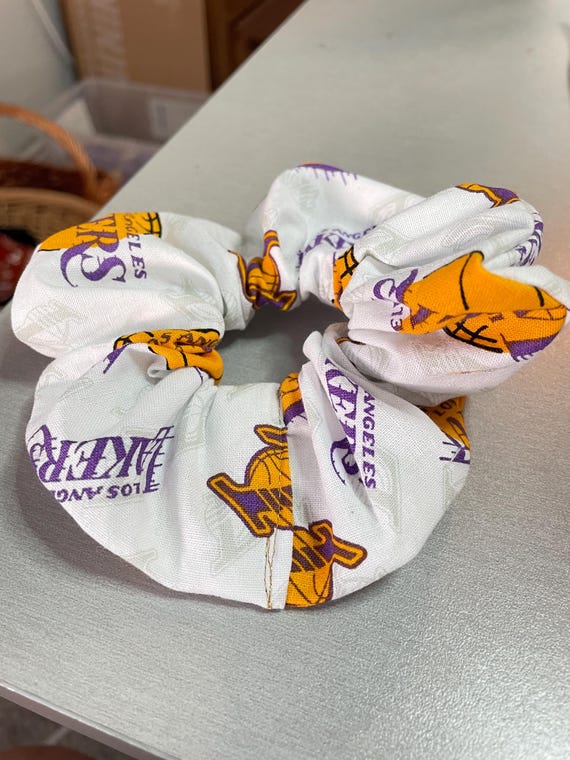 LA Lakers scrunchie