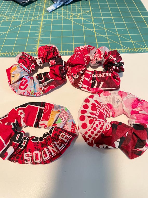 Un. Of Oklahoma scrunchies