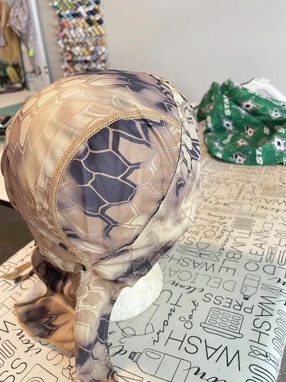 Camo motorcycle hats