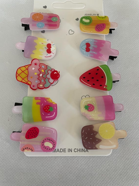 popcycle hair clips 2.00 for 2 clips
