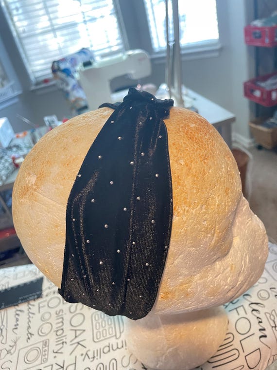 sequined stretchy headband