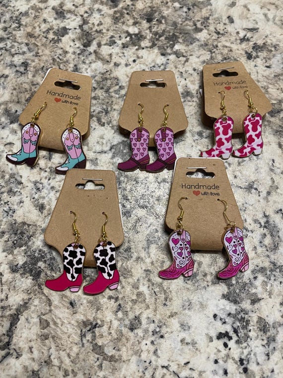 western boot earings