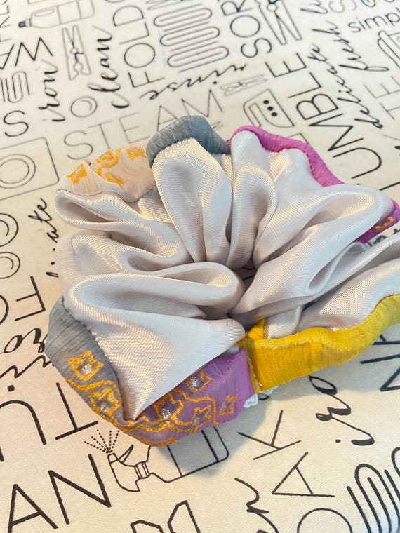 big satin scrunchie