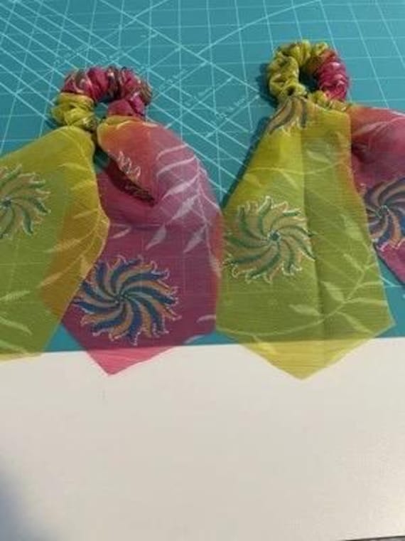 scrunchie with scarf