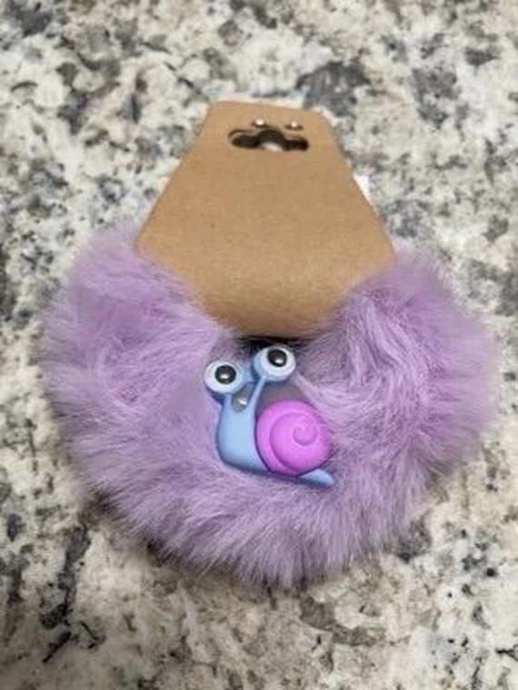 furry scrunchies