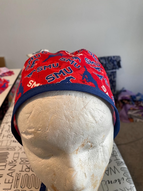 SMU scrub hat