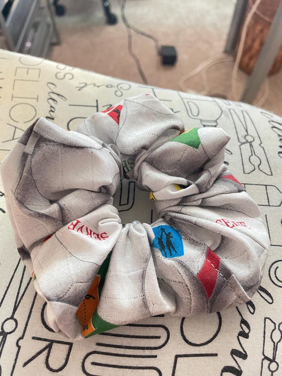 volleyball scrunchie